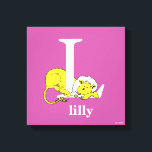 Dr. Seuss's ABC: Letter L - White | Add Your Name Canvas Print<br><div class="desc">This Dr. Seuss ABC: Letter L design is the perfect gift for a baby shower or your child's first or second birthday.  Personalize this design by adding your child's name or by changing the background color on the product.</div>