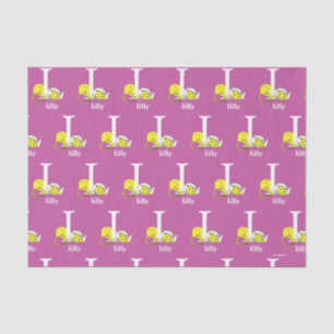 Dr. Seuss's ABC: Letter L - White Add Your Name Tissue Paper