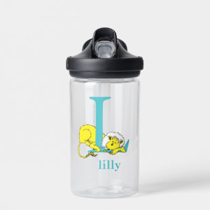 Dr. Seuss's ABC: Letter L - White Add Your Name Water Bottle