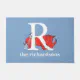 Dr. Seuss's ABC: Letter R - White | Add Your Name Doormat | Zazzle
