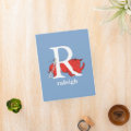 Dr. Seuss's ABC: Letter R - White | Add Your Name Mini Binder | Zazzle
