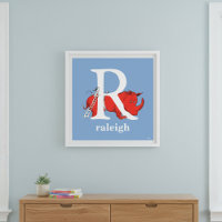 Dr. Seuss's ABC: Letter R - White | Add Your Name