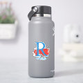 Dr. Seuss's ABC: Letter R - White | Add Your Name Sticker | Zazzle