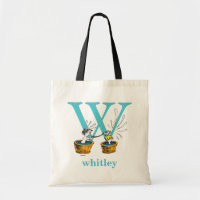 Dr. Seuss's ABC: Letter W - Blue | Add Your Name