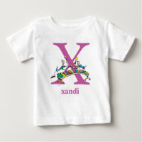 Dr. Seuss's ABC: Letter X - Purple | Add Your Name