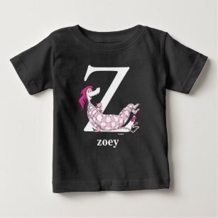 Dr. Seuss's ABC: Letter Z - White   Add Your Name Baby T-Shirt