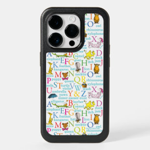 Dr. Seuss's ABC Pattern with Words OtterBox iPhone 14 Pro Case