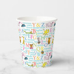 Dr. Seuss's ABC Pattern with Words Paper Cups