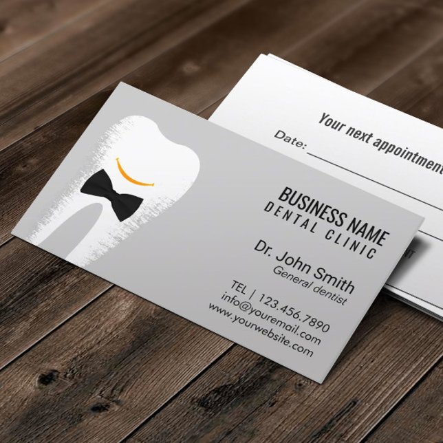 Dr. Smile Dentist Dental Clinic Appointment Card (Creator Uploaded)