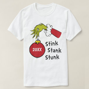 Dr. Suess Grinch Stink Stank Stunk T-Shirt