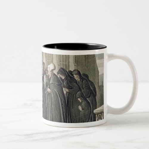 Dr Syntax at the Funeral of his Wife from The To Two_Tone Coffee Mug