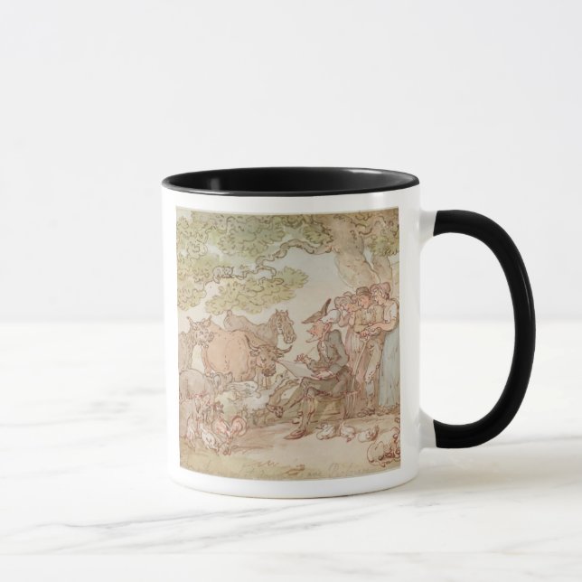 Dr. Syntax sketching after nature Mug (Right)
