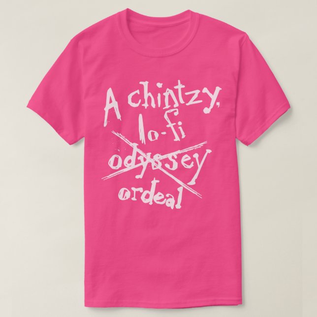 Dr VonFiend A chintzy lofi ordeal TShirt (Design Front)