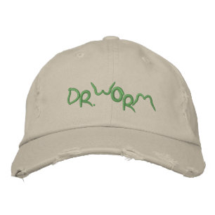 Dr Worm Embroidered Baseball Hat