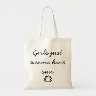 Draagtas satchel Girls just wanna property sun Tote Bag