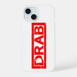 Drab Stamp iPhone 15 Case