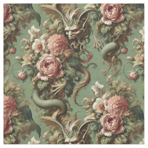 Drac’s Finery – Gothic Classic Tile Fabric