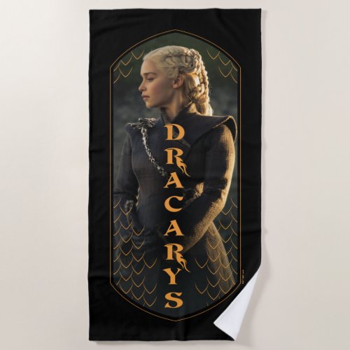 Dracarys Daenerys Targaryen Graphic Beach Towel