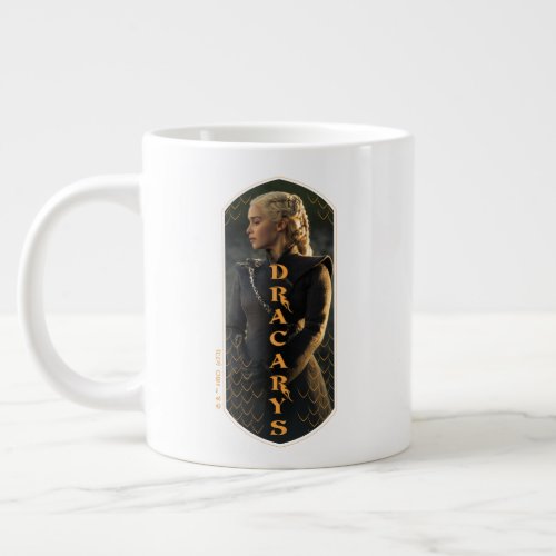 Dracarys Daenerys Targaryen Graphic Giant Coffee Mug