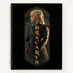 "Dracarys" Daenerys Targaryen Graphic Notebook