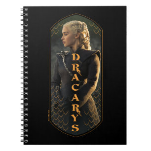 "Dracarys" Daenerys Targaryen Graphic Notebook