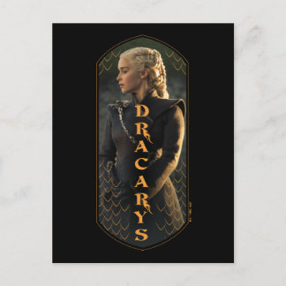 "Dracarys" Daenerys Targaryen Graphic Postcard