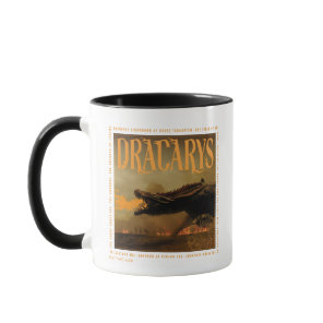 "Dracarys" Drogon Breathing Fire Graphic Mug