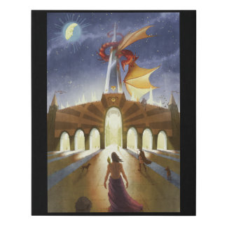 Draco Alchemicus Poster  Faux Canvas Print