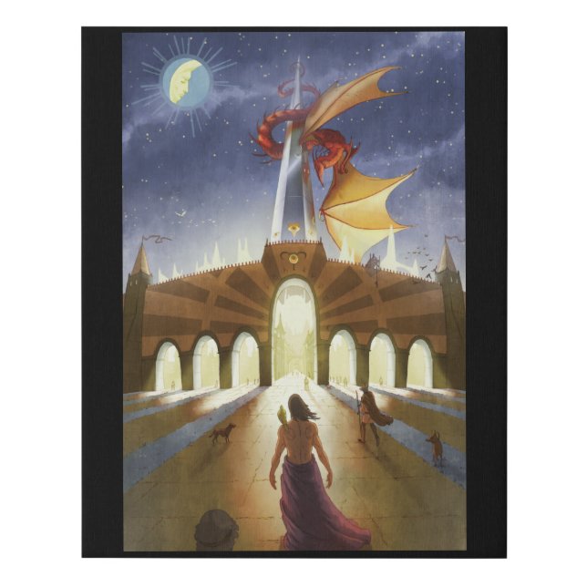 Draco Alchemicus Poster  Faux Canvas Print (Front)