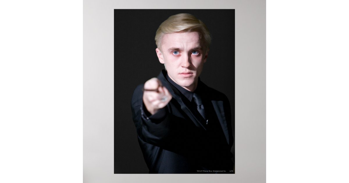 Draco Malfoy 2 Poster Zazzle 9638