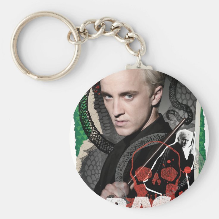 Draco Malfoy 6 Keychain | Zazzle