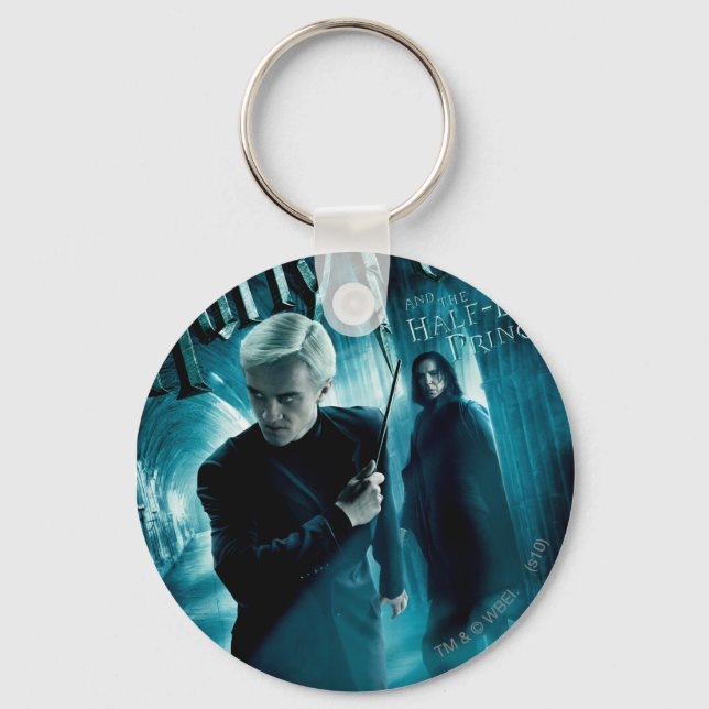 Draco Malfoy and Snape 1 Keychain (Front)