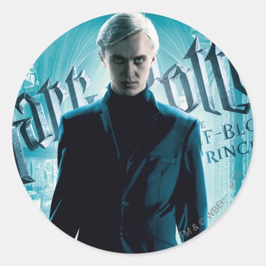 Draco Malfoy Classic Round Sticker | Zazzle.com