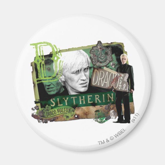 Draco Malfoy Collage 1 Magnet (Front)