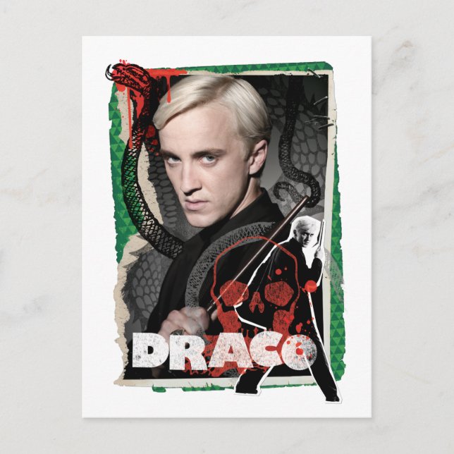 Draco Malfoy Iconic Postcard (Front)