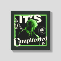 Draco Malfoy - "It's Complicated" Canvas Print