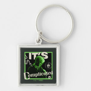 Draco Malfoy - "It's Complicated" Keychain