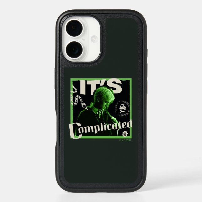 Draco Malfoy - "It's Complicated" Otterbox iPhone Case (Back)