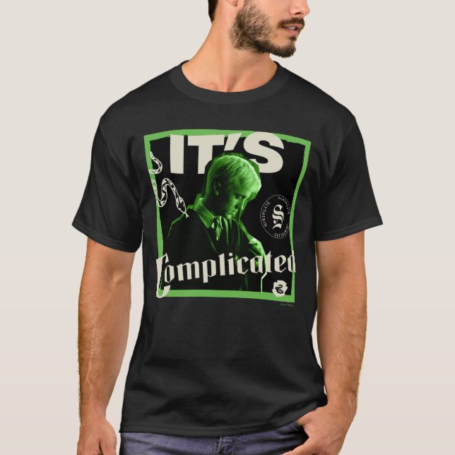 Draco Malfoy - "It's Complicated" T-Shirt (Front)