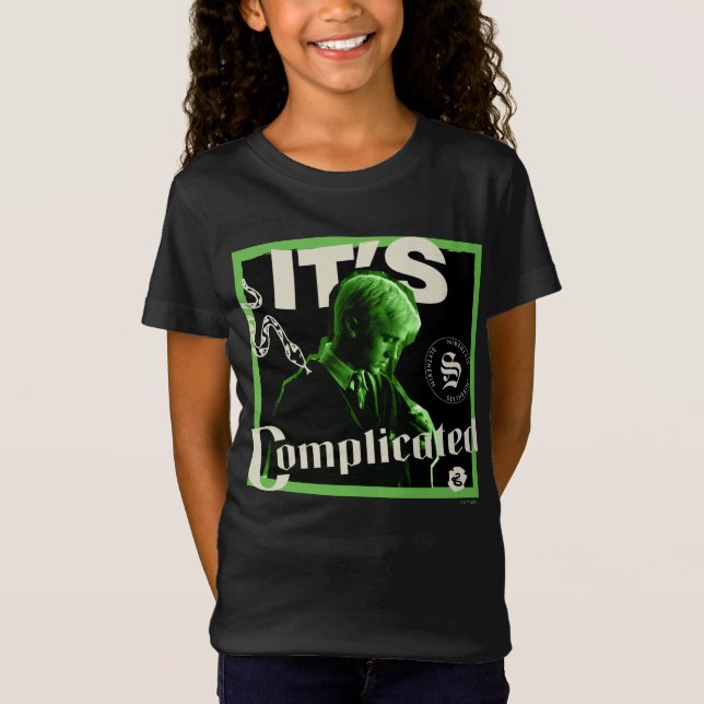 Draco Malfoy - "It's Complicated" T-Shirt (Front)