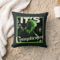Draco Malfoy - "It's Complicated" Throw Pillow