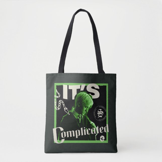 Draco Malfoy - "It's Complicated" Tote Bag (Front)