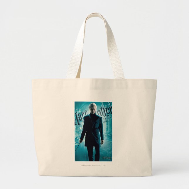 Draco Malfoy Large Tote Bag (Front)
