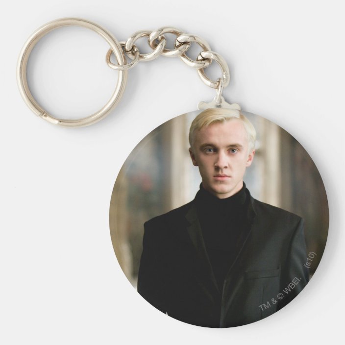 Draco Malfoy Straight On Keychain 