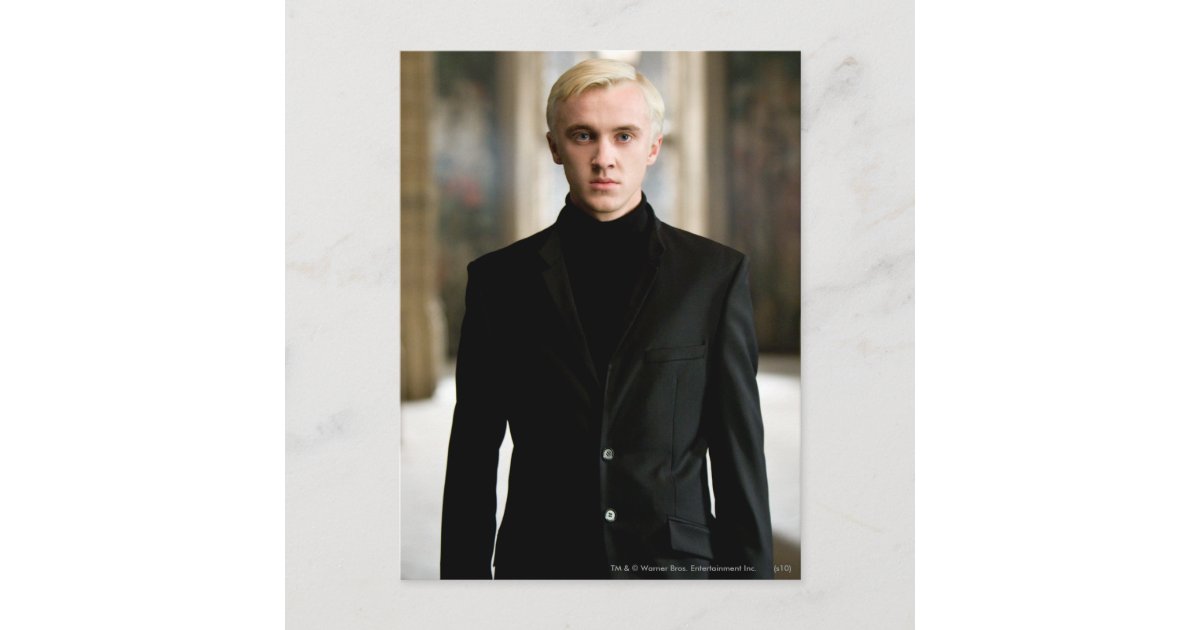 Draco Malfoy Straight On Postcard Zazzle 3298