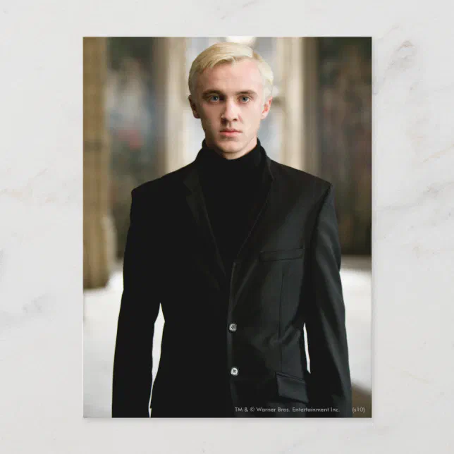 Draco Malfoy Straight On Postcard Zazzle 5183