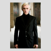 Draco Malfoy Straight On Poster