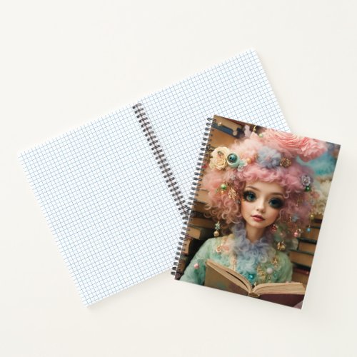 Draconic Guardian A Scale_Flame Sentinel Doll Notebook