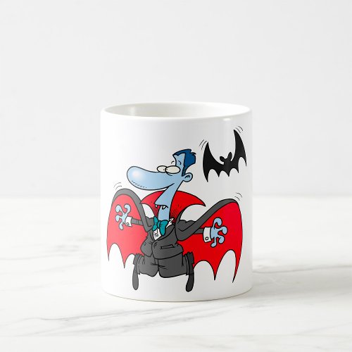 Dracula And A Bat Mug