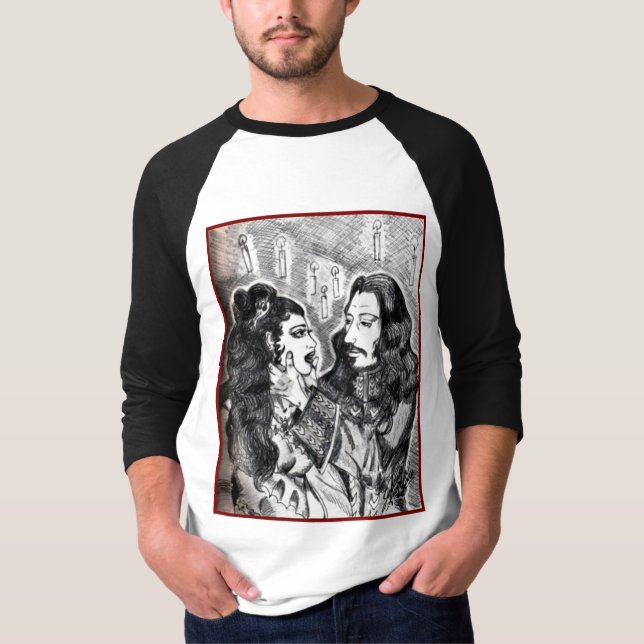 Dracula and Mina T-Shirt (Front)